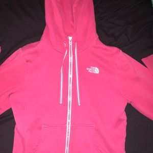 Pink zip up